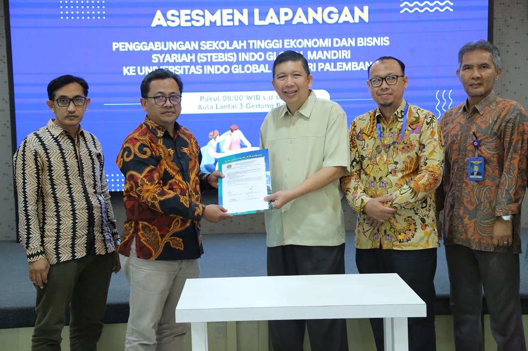Visitasi Kemenag STEBIS IGM Selangkah Lagi Bergabung dengan Universitas Indo Global Mandiri
